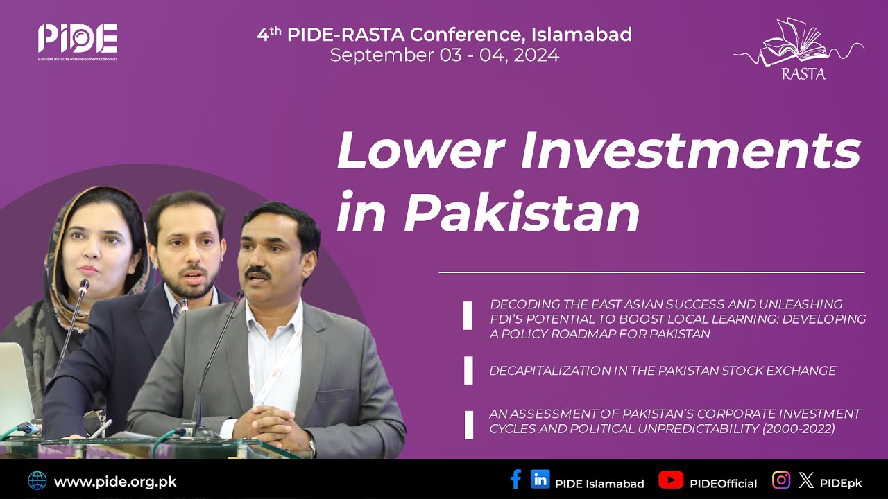 Lower Investments in Pakistan: FDI, Stock Exchange, and Political Unpredictability