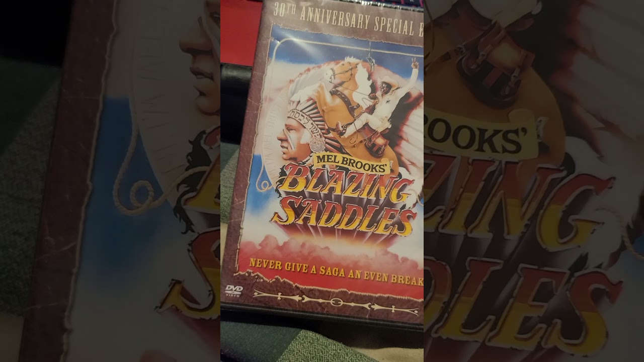 Blazing saddles DVD unboxing