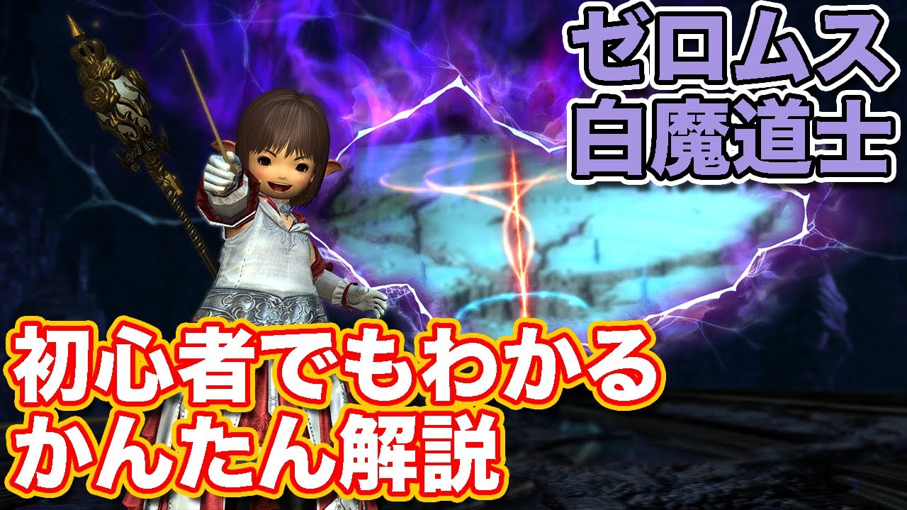 【FF14】ゼロムスに白魔道士(ヒーラー)で挑戦【暁月のフィナーレ討滅戦】