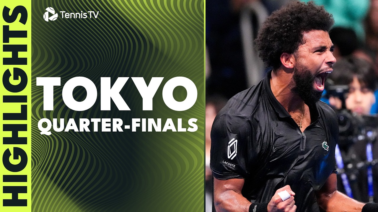 Alcaraz Faces Shapovalov; Fils vs Vacherot Thriller & More | Tokyo 2026 Quarter-Final Highlights