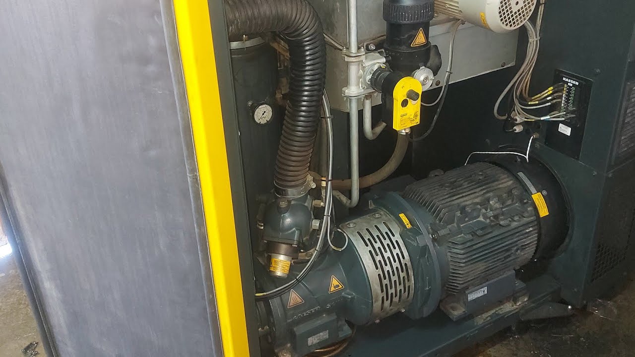 maintenance  compresseur  Kaeser avec sigma contrôle
