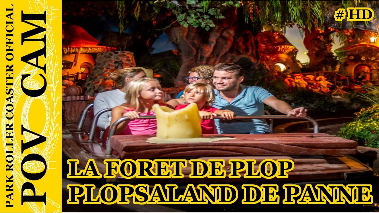 La For&ecirc;t de Plop - On Ride / POV CAM - Plopsaland de Panne