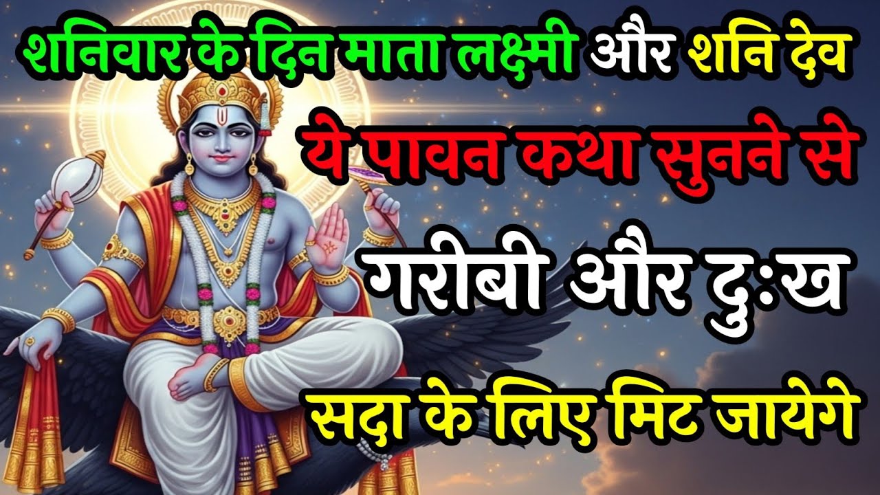 शनिवार को लक्ष्मीजी की ये कथा सुनो, चमत्कार खुद देखोगे। | Shanivar Vrat Katha | Bholenath Ki Kath 