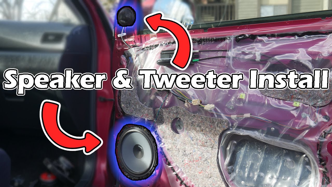 Replacing The BLOWN Speakers In My Corolla XRS