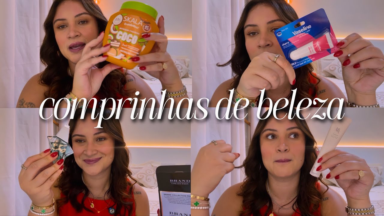 🛍️ Comprinhas Baratinhas de Beleza: Farmácia, Perfumes, Produtos de Cabelo e mais!