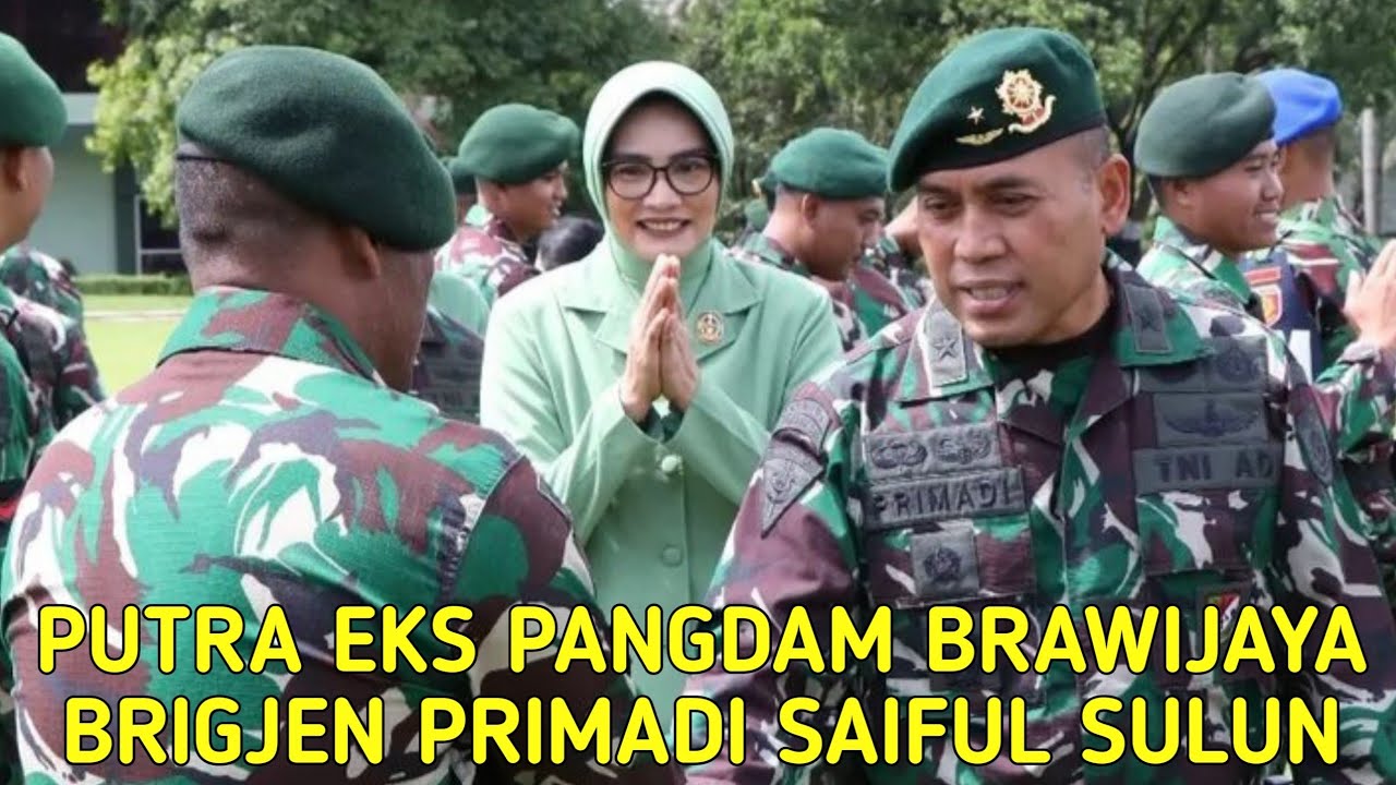 Kasdivif 2 Kostrad Brigadir Jenderal TNI Primadi Saiful Sulun