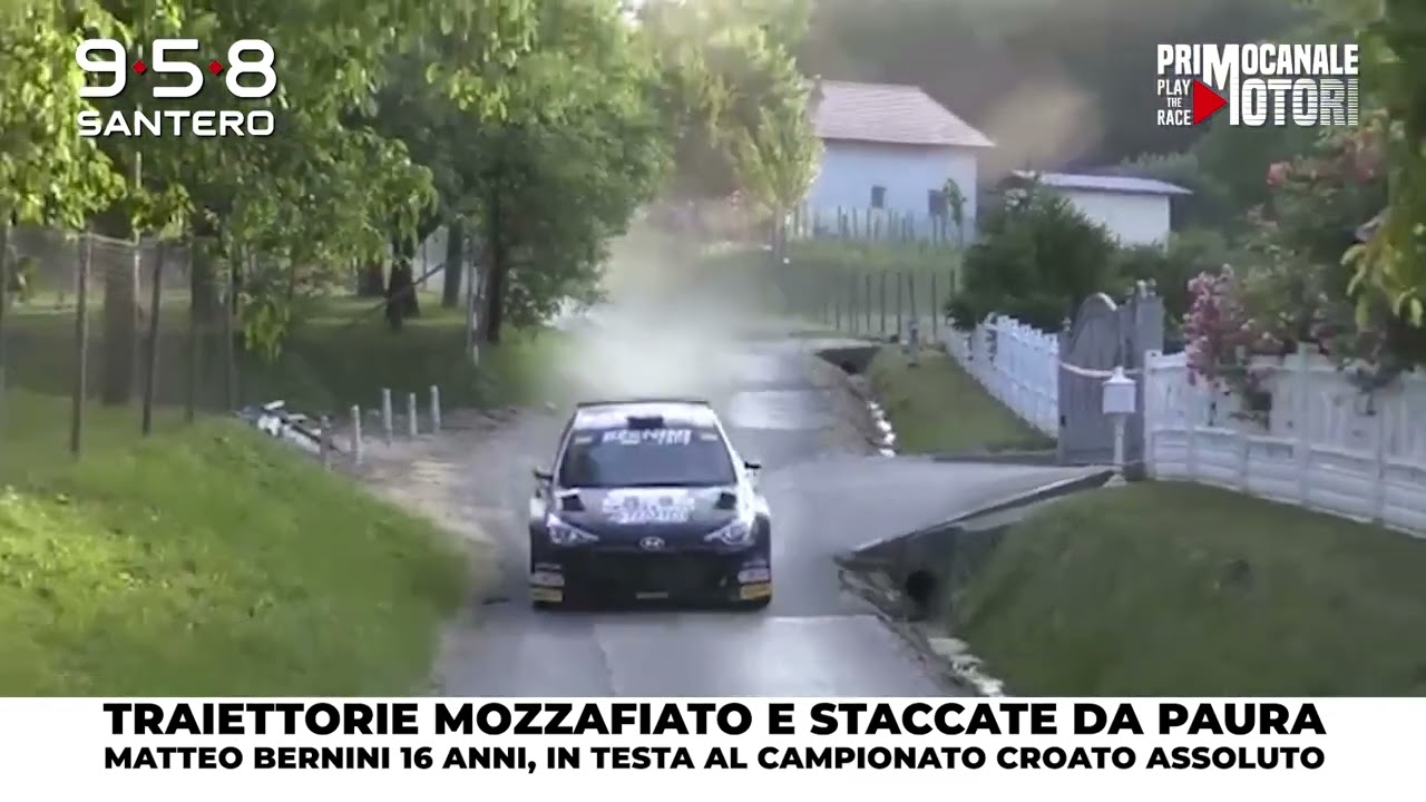 Il 16enne Matteo Bernini in testa al campionato croato assoluto