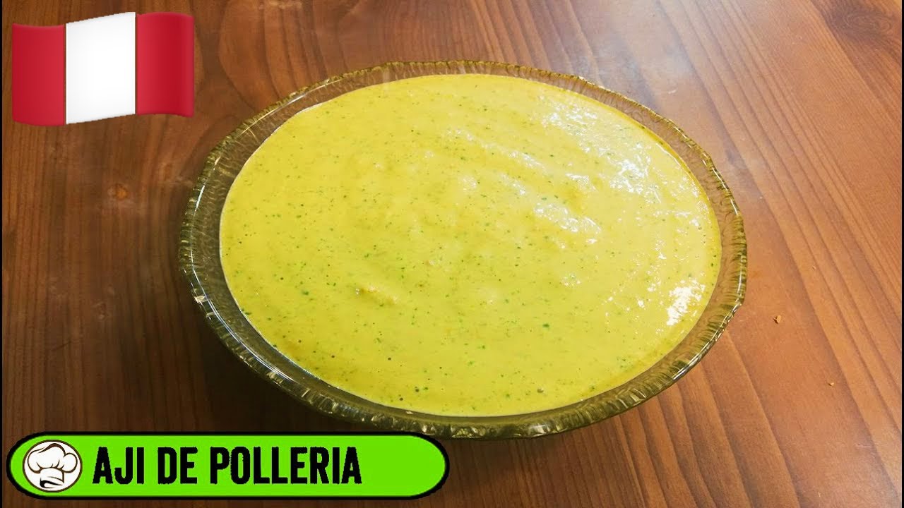 AJI DE POLLERIA | RECETA PERUANA |como preparar AJI de POLLERIA