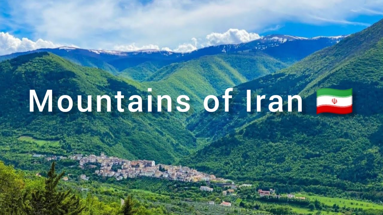 the scenic mountains of ilam, iran