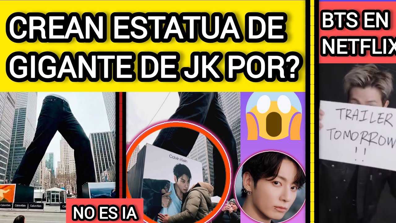 🚨В Нью-Йорке установлена ​​статуя Чонгука⁉️Это произошло сегодня😭BTS Netflix🚨btsnews