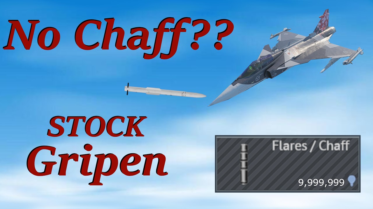 No Chaff? No Problem. Stock [JAS-39E]