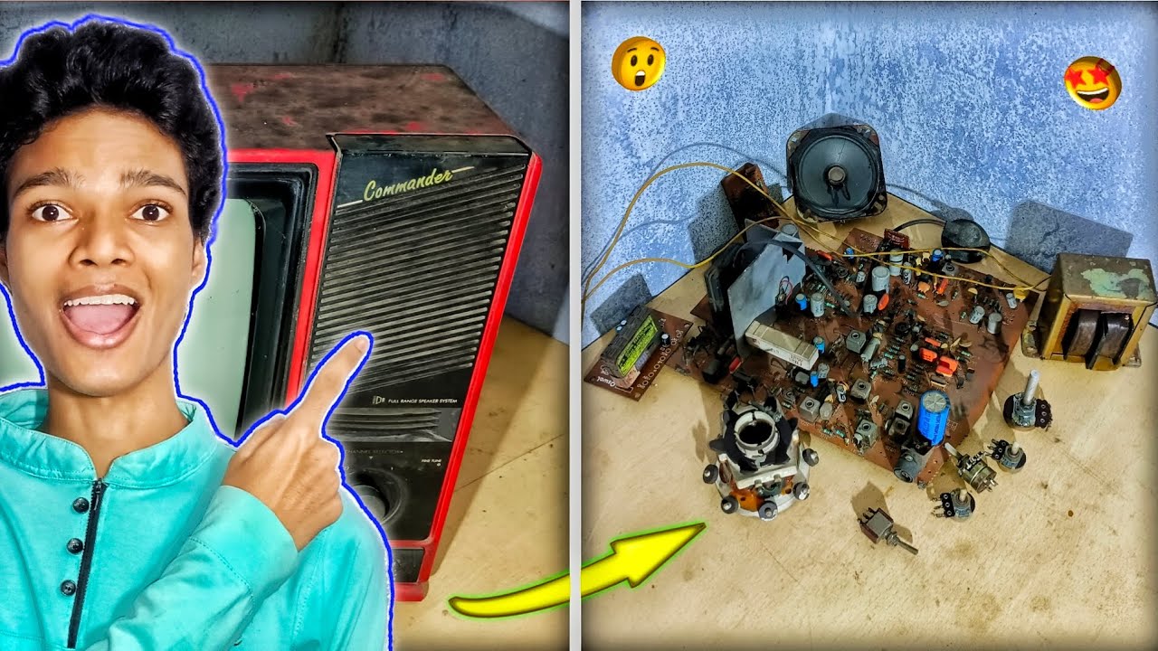 Philips Black And White CRT TV Recycling
