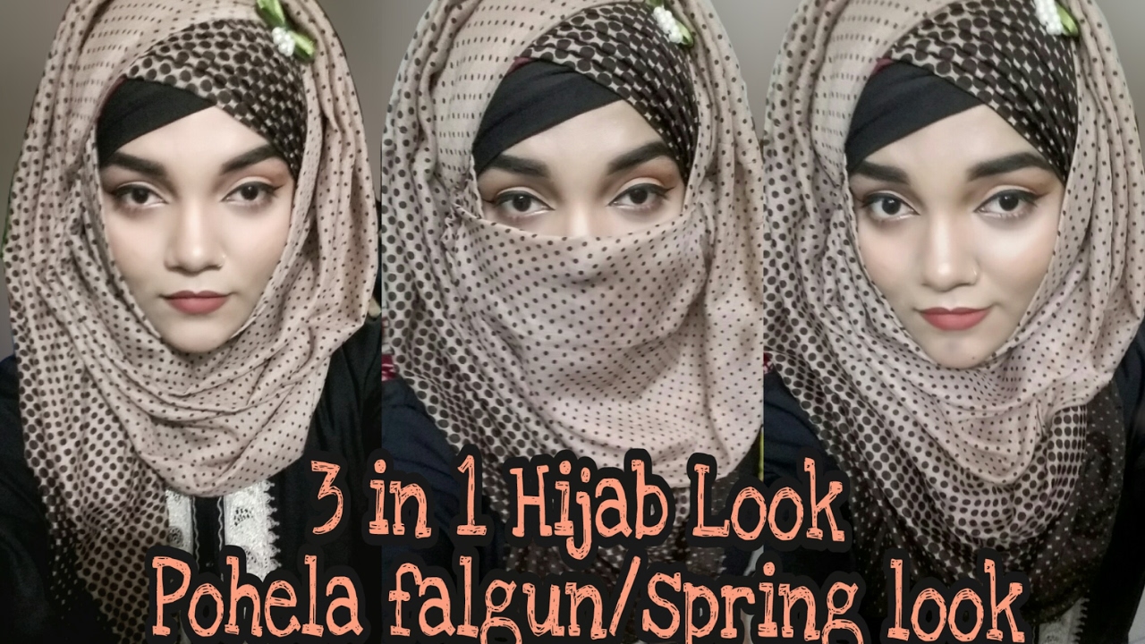 Spring inspired/Pohela falgun Hijab Look || Mutahhara♡