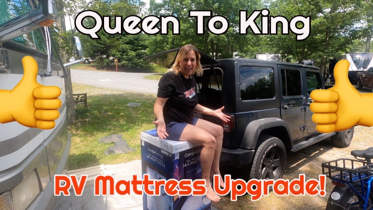 RV Mattress Upgrade | Queen to King
