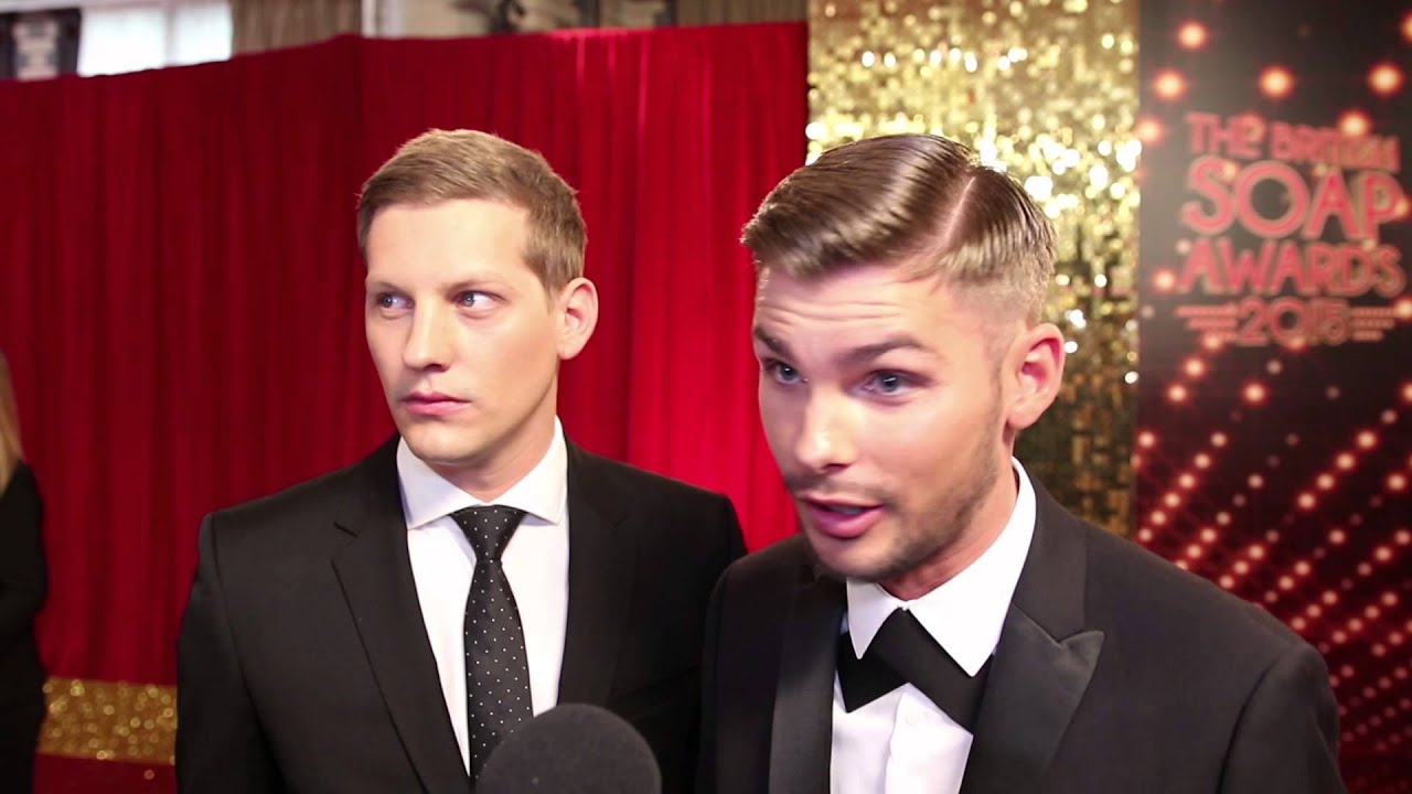 British Soap Awards 2015: James Sutton and Kieron Richardson