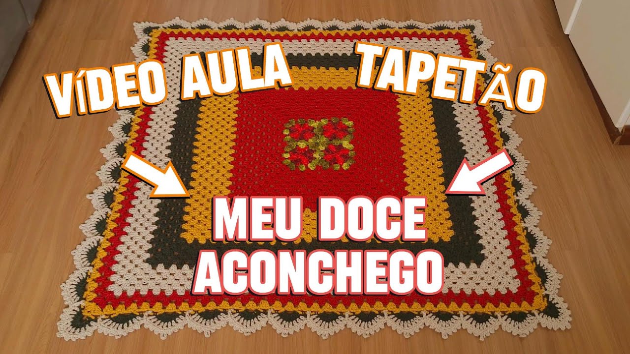 #passoapasso Tapetão Meu Doce Aconchego
