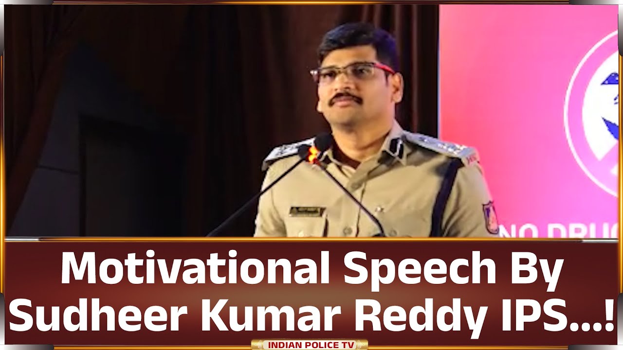 #motivational speech by Sudheer Kumar Reddy IPS | Commissioner of Police, Mangaluru...!