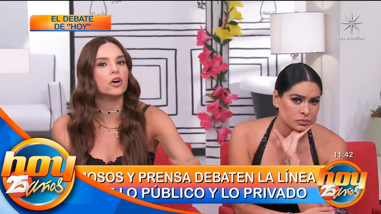 Debate de Hoy: La prensa VS. la vida privada de los famosos | Programa Hoy