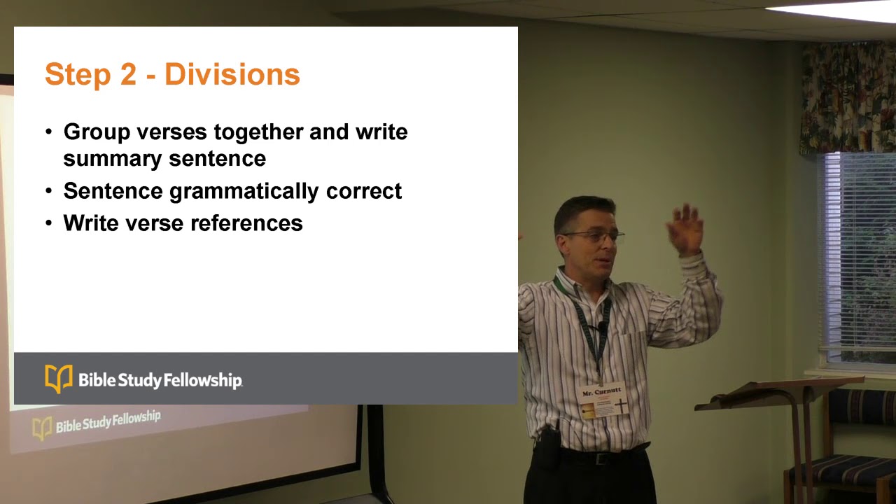 BSF Seminar Homiletics