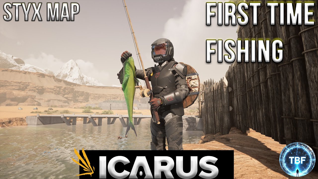 I love the Fishing in this game!  Icarus | Styx Map Open World | E32