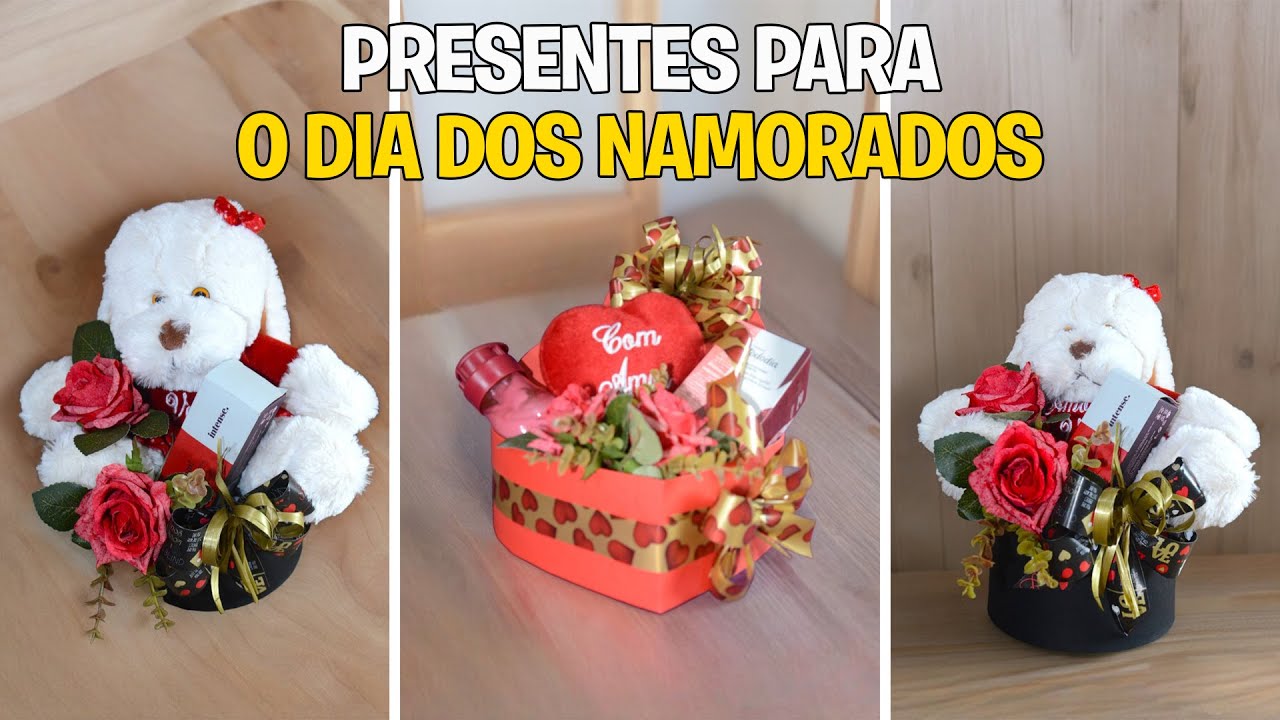 2 IDEIAS DE PRESENTE PARA O DIA DOS NAMORADOS