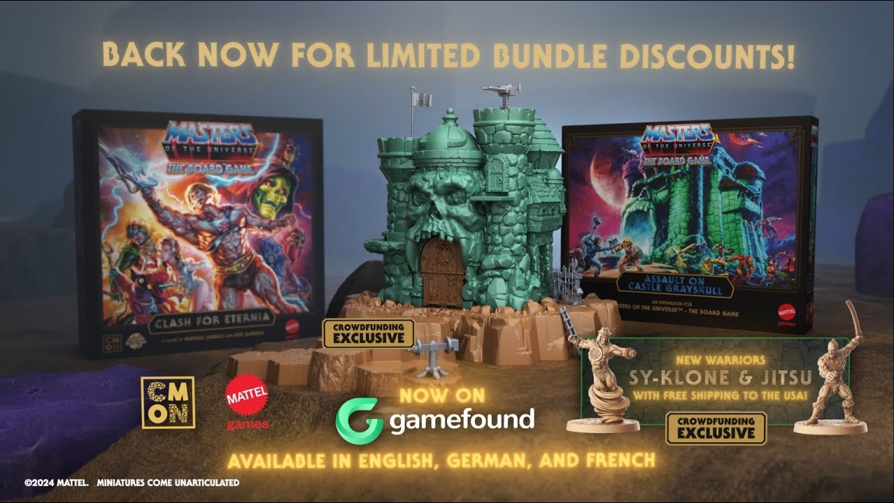Masters of the Universe: Clash for Eternia now on Gamefound