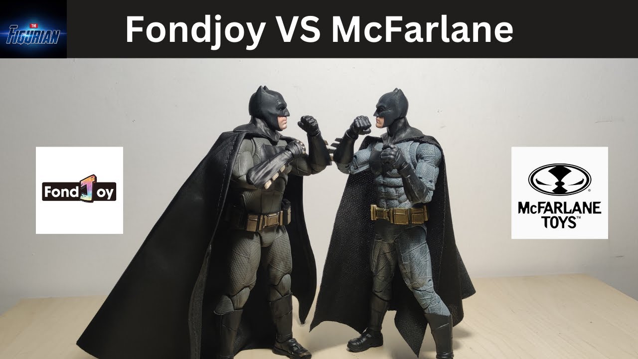 VESZÉLYBEN A MCFARLANE? Fondjoy BVS Batman Figura Bemutató!