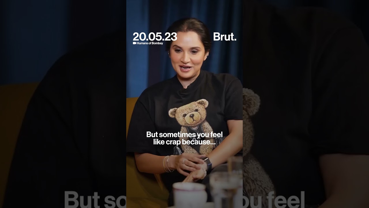 When Sania Mirza spoke about the pressures of being the perfect mother. 🎥 @humansofbombay2801