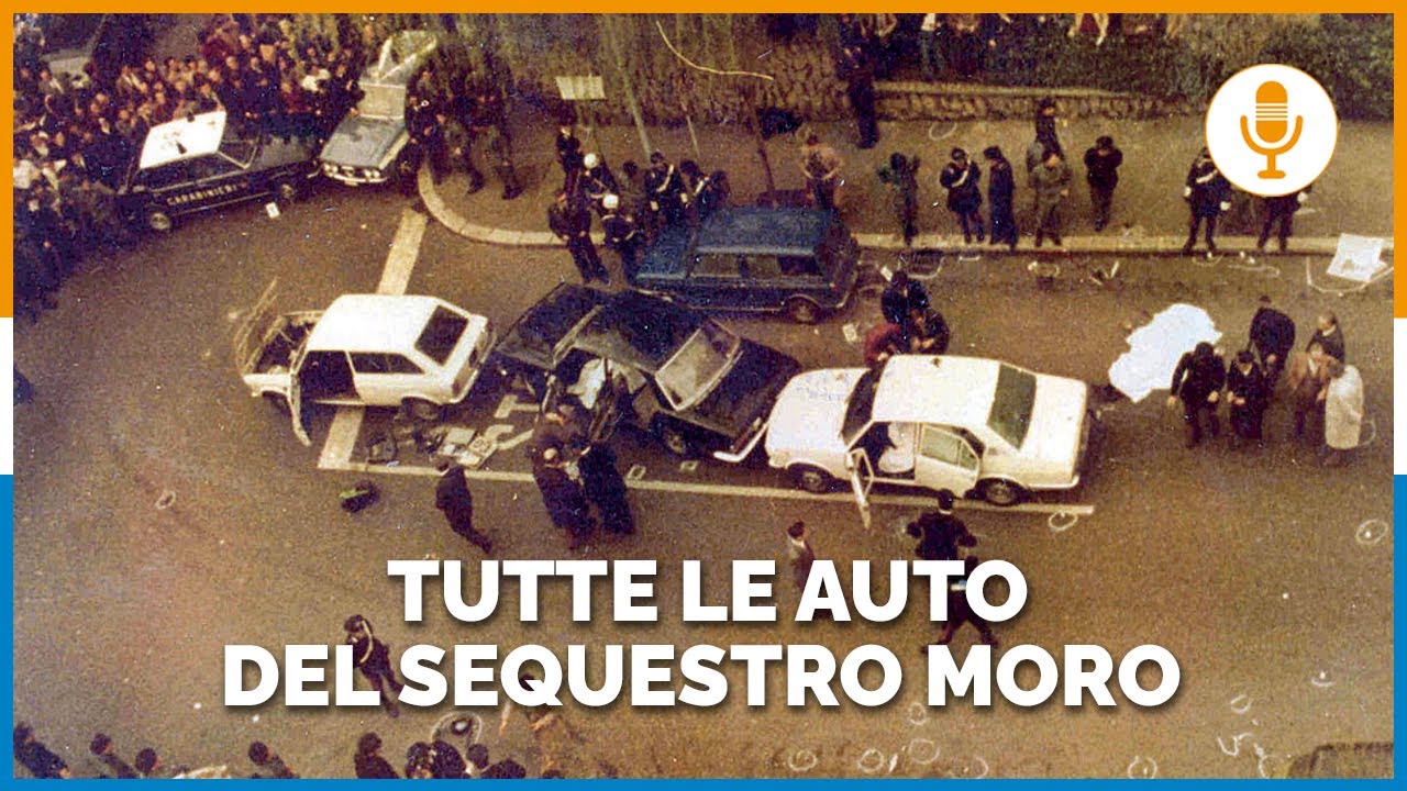 TUTTE LE AUTO DEL SEQUESTRO MORO 16 03 1978