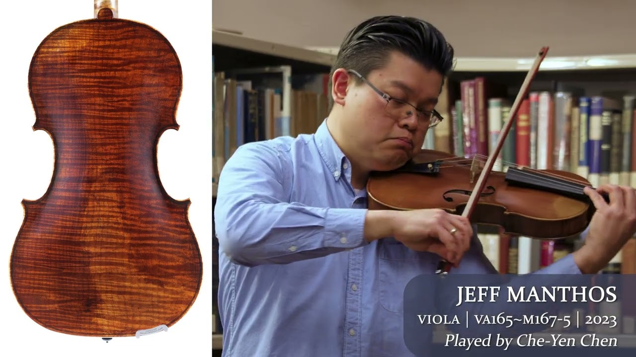 (SOLD) Jeff Lee Manthos viola 2023 / Che-Yen Chen / at the Metzler Violin Shop