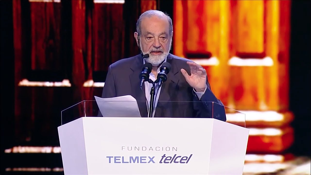 Lectura de Carta a los Jóvenes por el Ing. Carlos Slim Helú