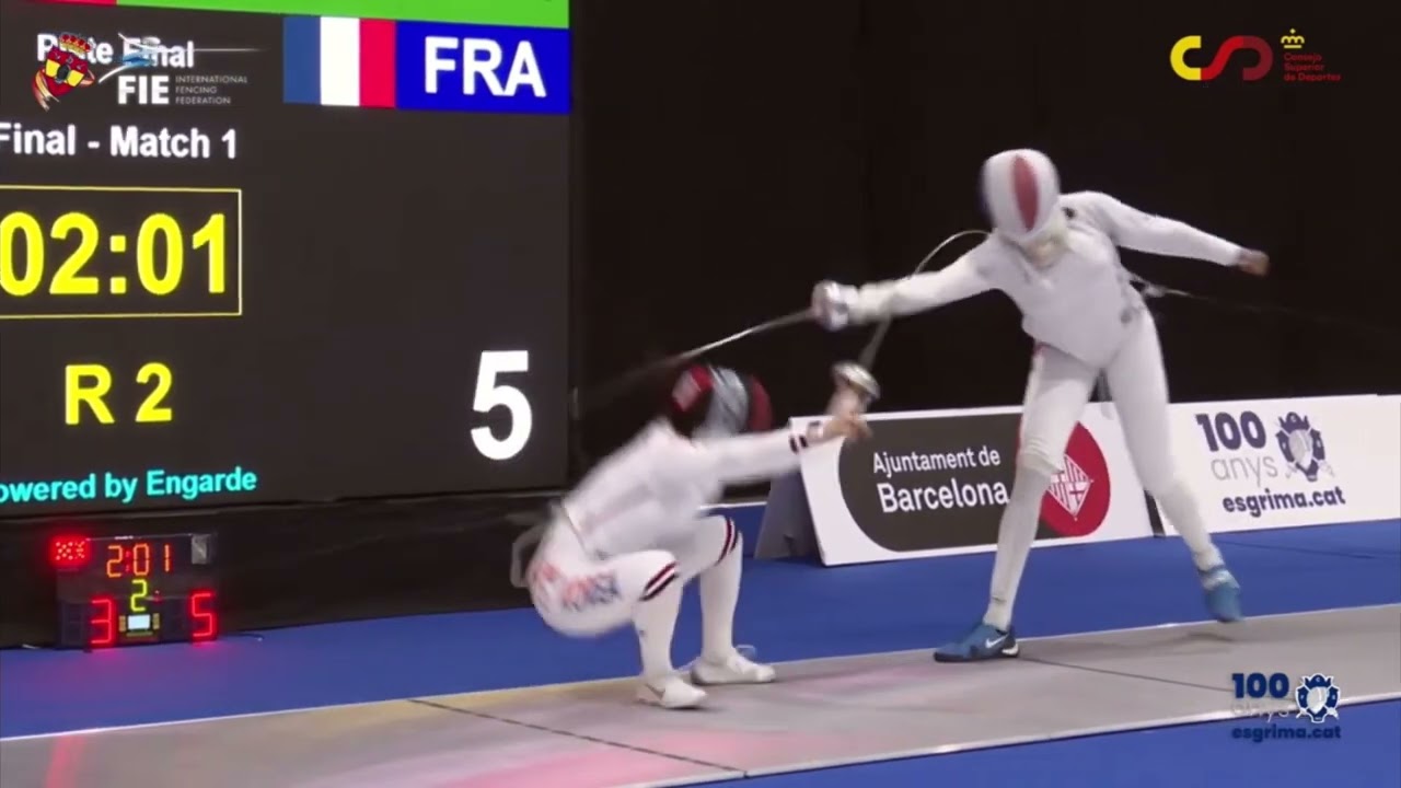 Highlights of Final between Song Sera 🇰🇷 v Candassamy Marie-Florence 🇫🇷 | Barcelona World Cup 🤺
