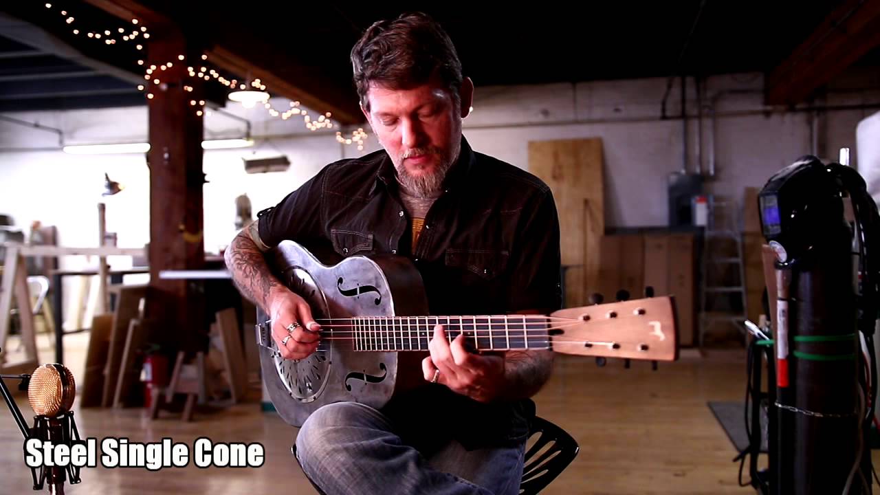 Resonator Guitar Tricone vs Single Cone Steel vs Brass
