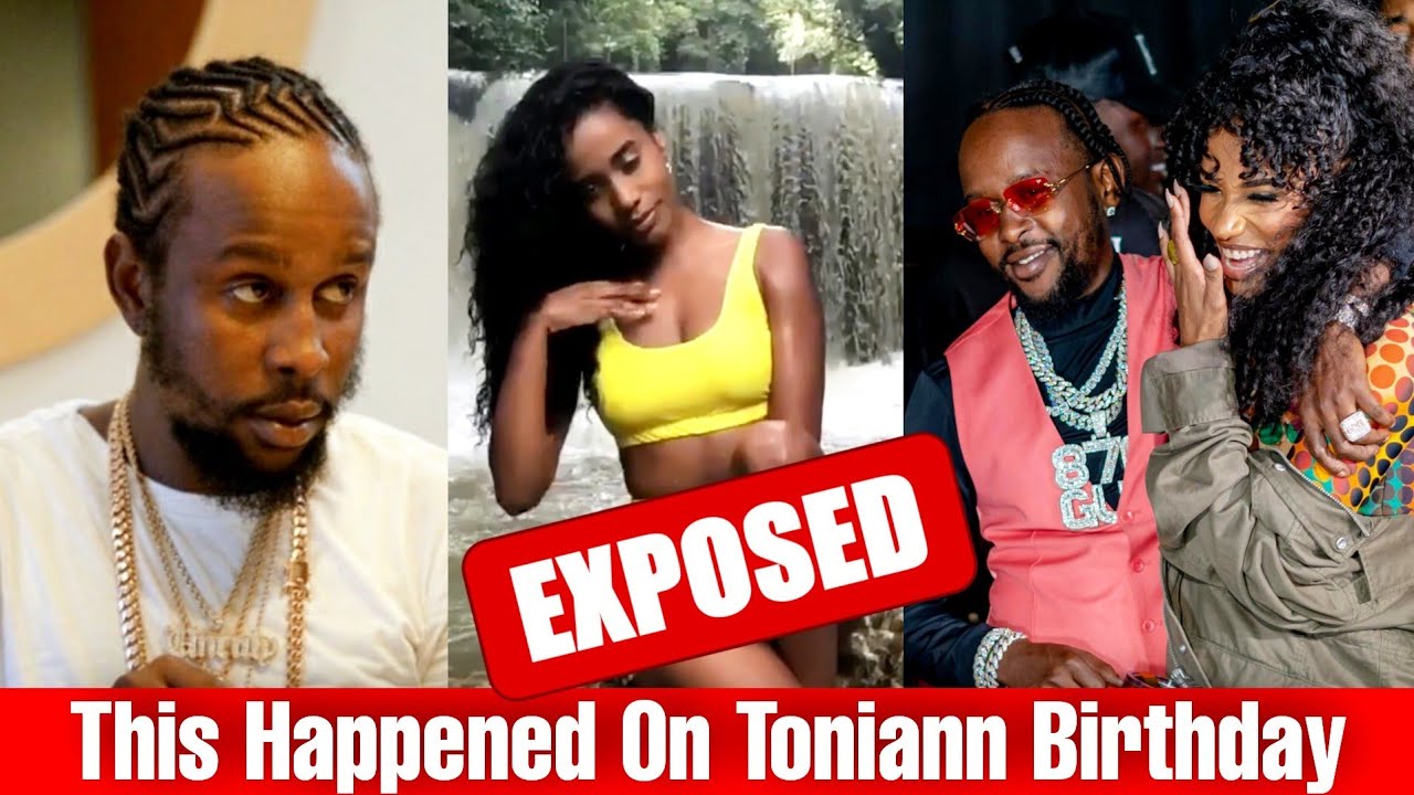 OMG! Popcaan Exp0se Toniann Singh Pumpum & Get Block On Her Birthday