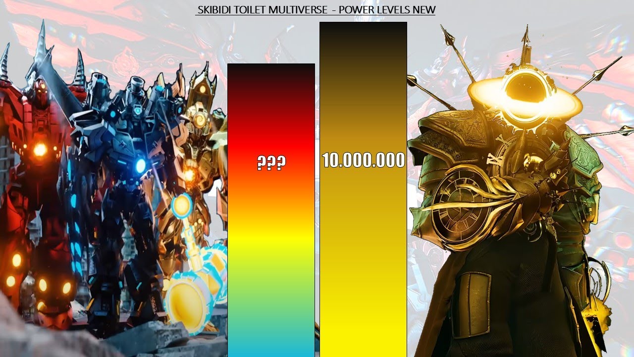 SKIBIDI TOILET MULTIVERSE  - POWER LEVELS NEW