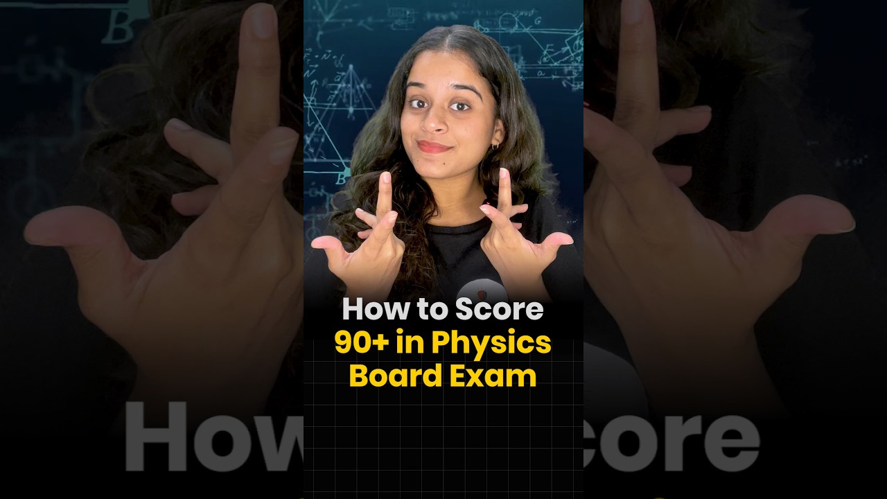 How to score 90+ in Physics board exam? I Class 10 #icse #class10 #physics
