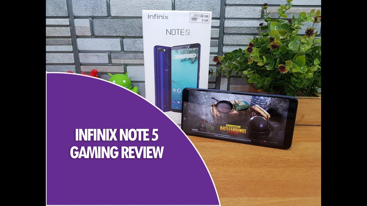 Infinix Note 5 Gaming Review with PUBG Mobile, Heating and Battery Drain