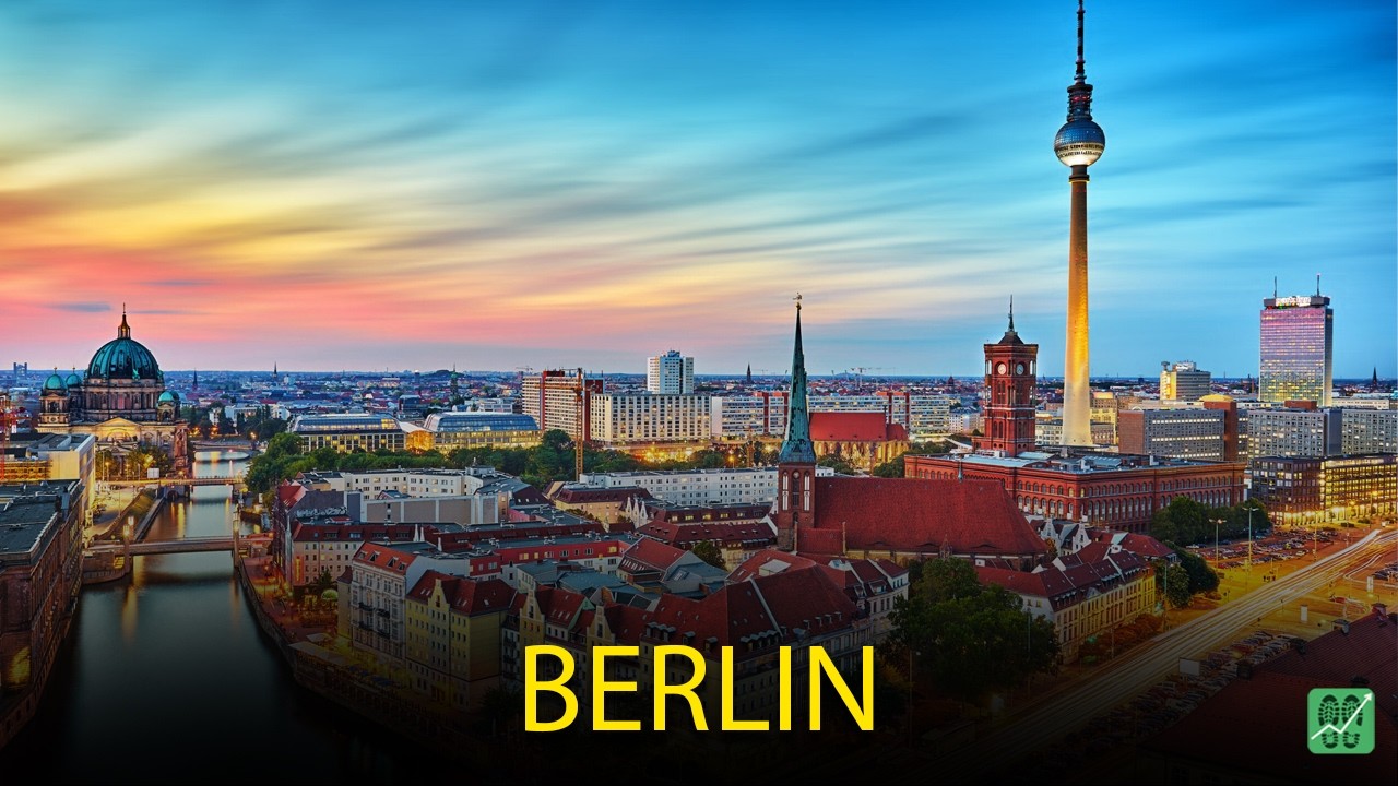 Berlin 2025 Walking Tour 4K No Comment No Ads Natural City Sounds Autumn Walk