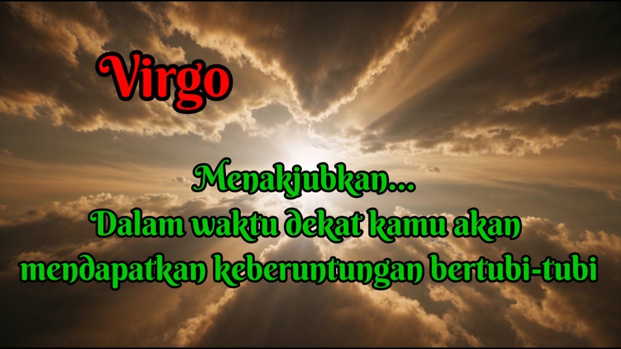 🌹Virgo✨ Menakjubkan...Dalam waktu dekat kamu akan mendapatkan keberuntungan bertubi-tubi 🪴