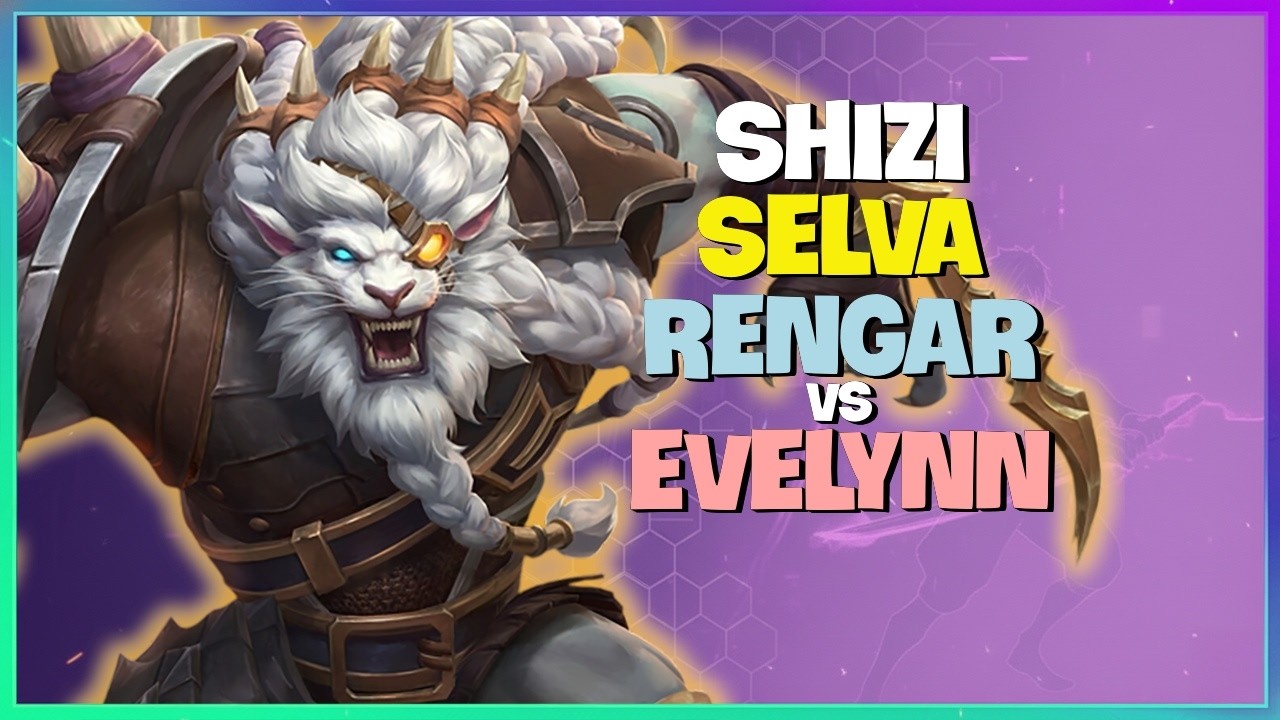 Rank 1 Rengar : Esse maluco está MASSACRANDO a Evelynn no Desafiante com ONE SHOTS de outro nível