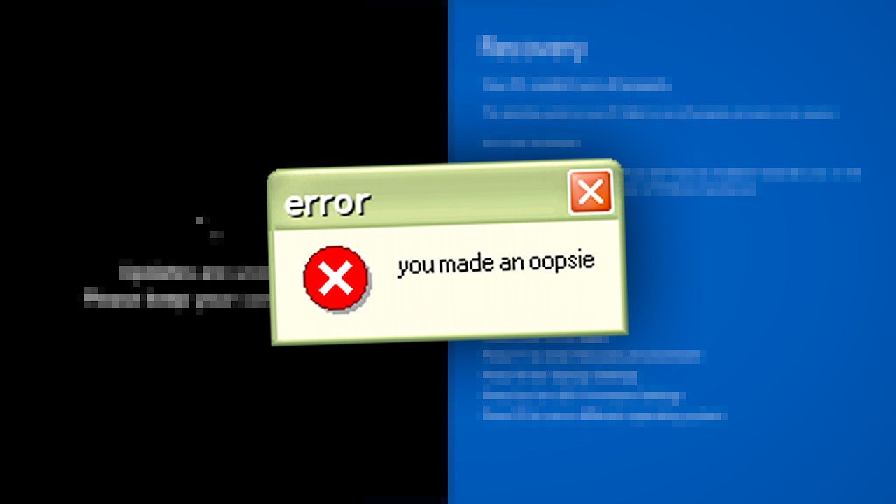 What if you SHUT DOWN while Upgrading Windows?
