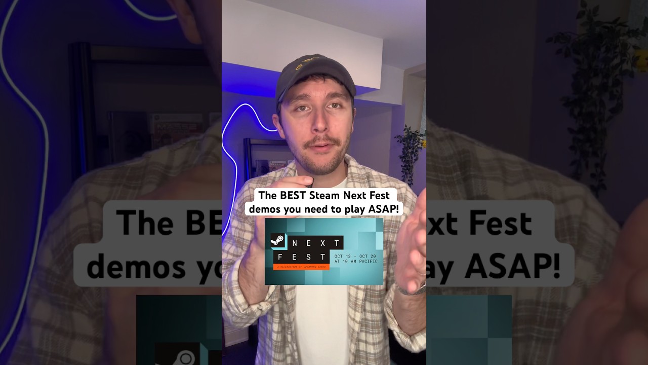 The BEST Steam Next Fest demos you NEED to play ASAP! 💯 #gamingshorts #indiegames #steamnextfest