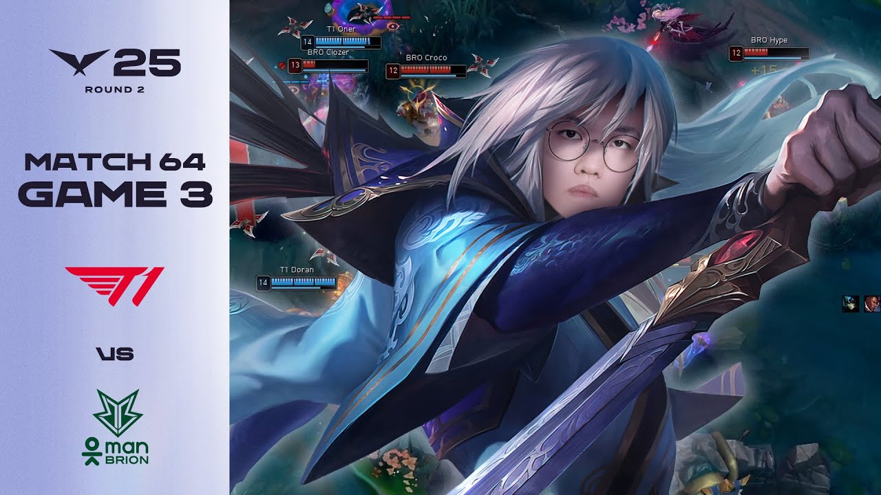 탈론 POM 미쳤다 | T1 vs BRO 게임 3 하이라이트 | 05.15 | 2025 LCK