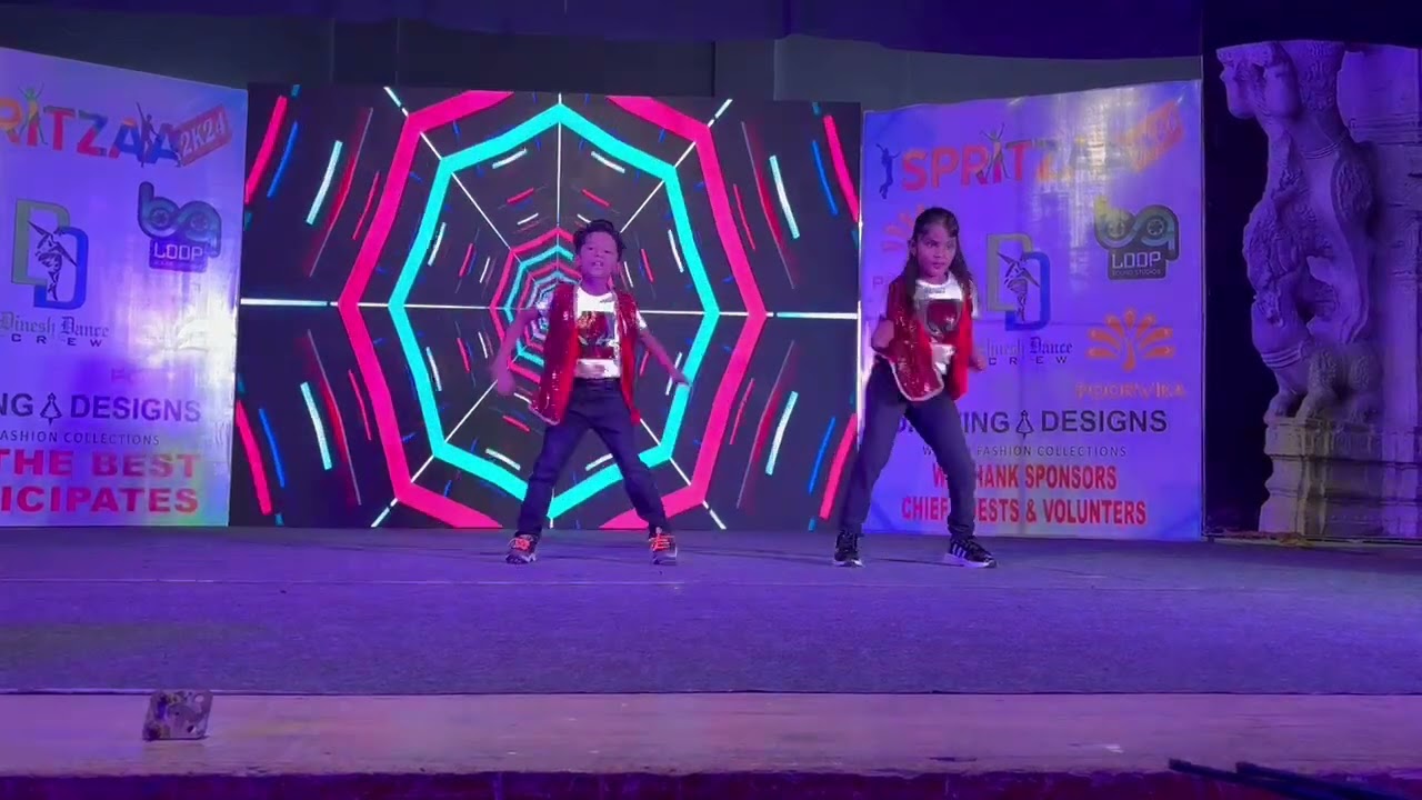 Little dragons #dance #performance by D K Diyash & Jai Shivani @dragonschoolofarts 