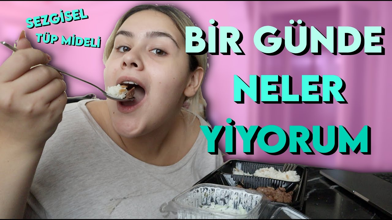EX-TÜP MİDELİ BİR GÜNDE NE YİYOR? -  İki Günlük Sezgisel Beslenmem - Gerçekçi Beslenme ✨ 💕