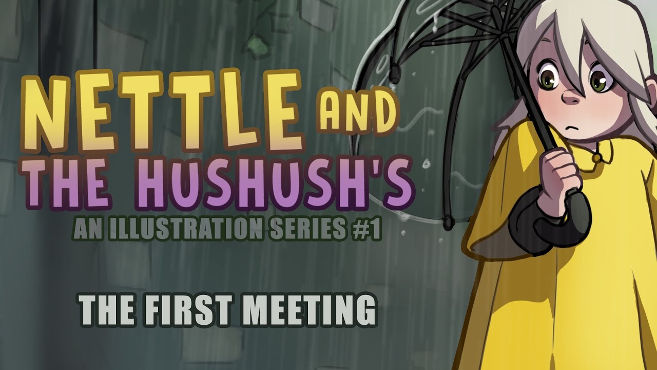 Nettle and the Hushush's • The meeting #1 (speed paint)