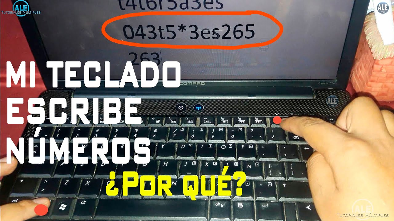 Mi Teclado Escribe Números En Vez De Letras - Desbloquear Teclado Numerico De Laptop