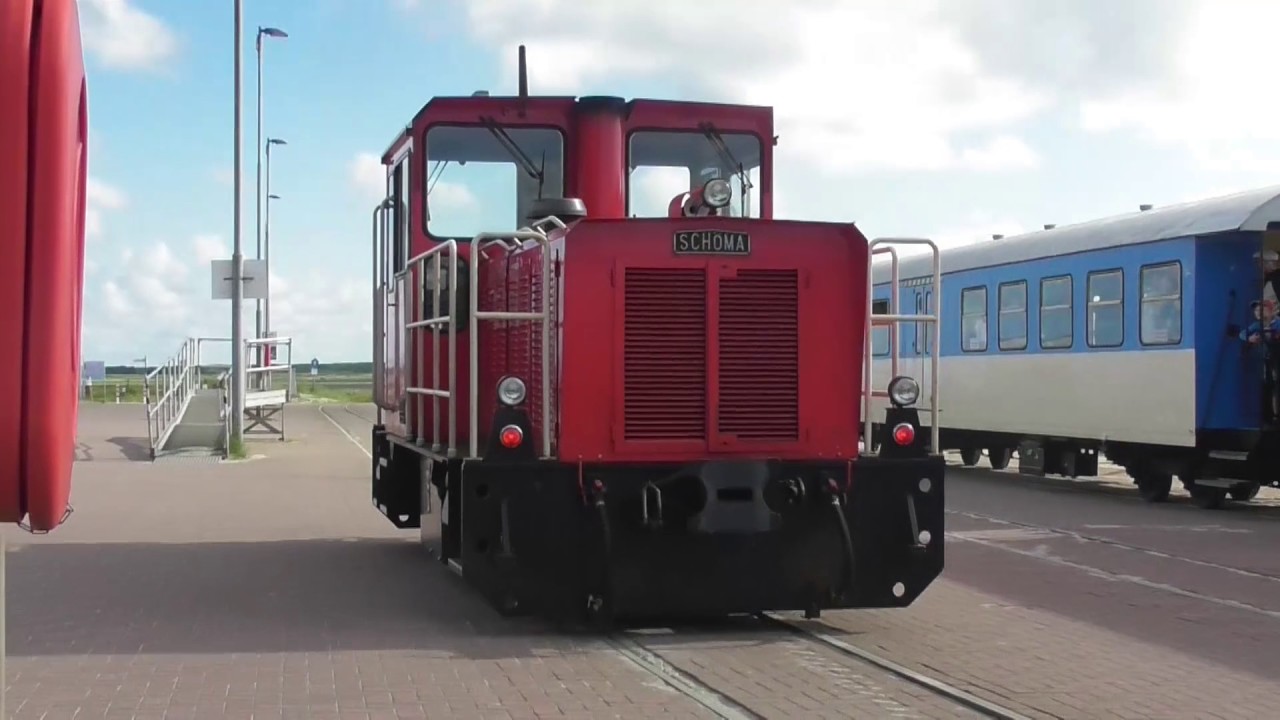 Inselbahn Wangerooge - Vom Anleger zum Dorf