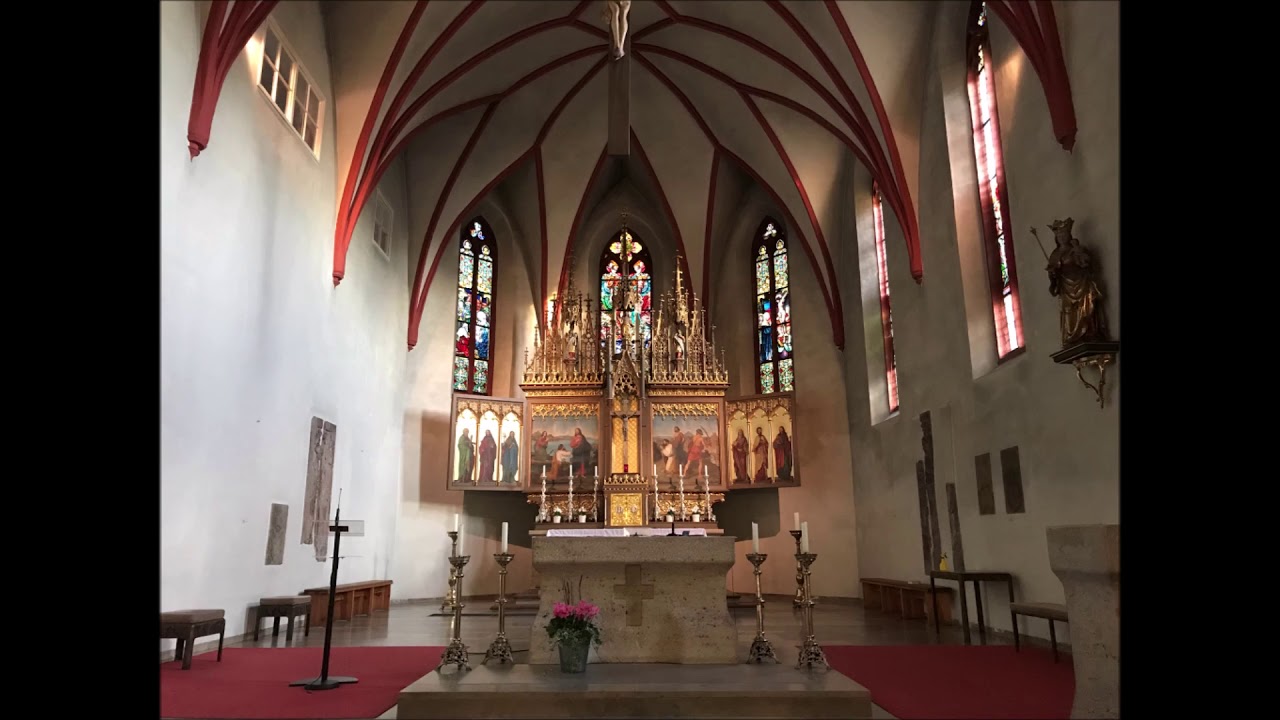 Schwandorf Stadtpfarrkirche St. Jakob Glocken 5-2 zum Sonntageinläuten