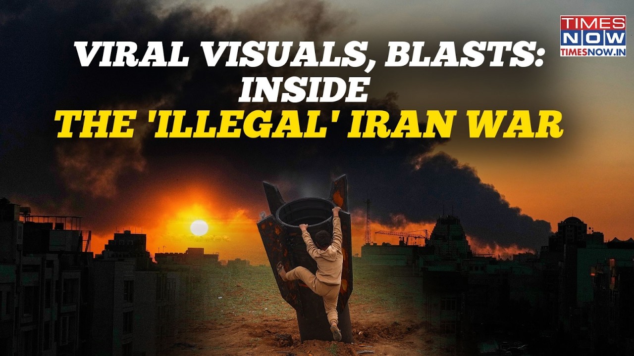 US, Israel VS Iran: Viral Clips Of Unexploded Bombs, IDF VS IRGC| 'The Law' Broken In 'Illegal' War?